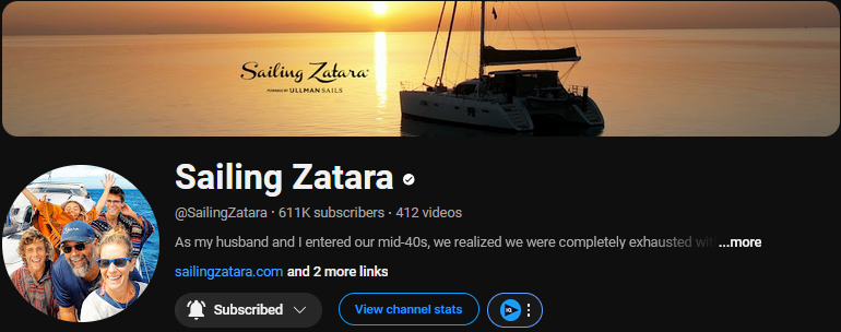 Sailing Zatara sailing youtube